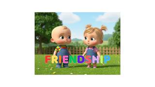 Booboo Learns Friendship | Be Kind &amp; Share | Kids Learning Video
