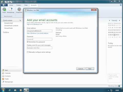 CARNet - Skole.hr - Windows Live Mail (POP3) - Eng.