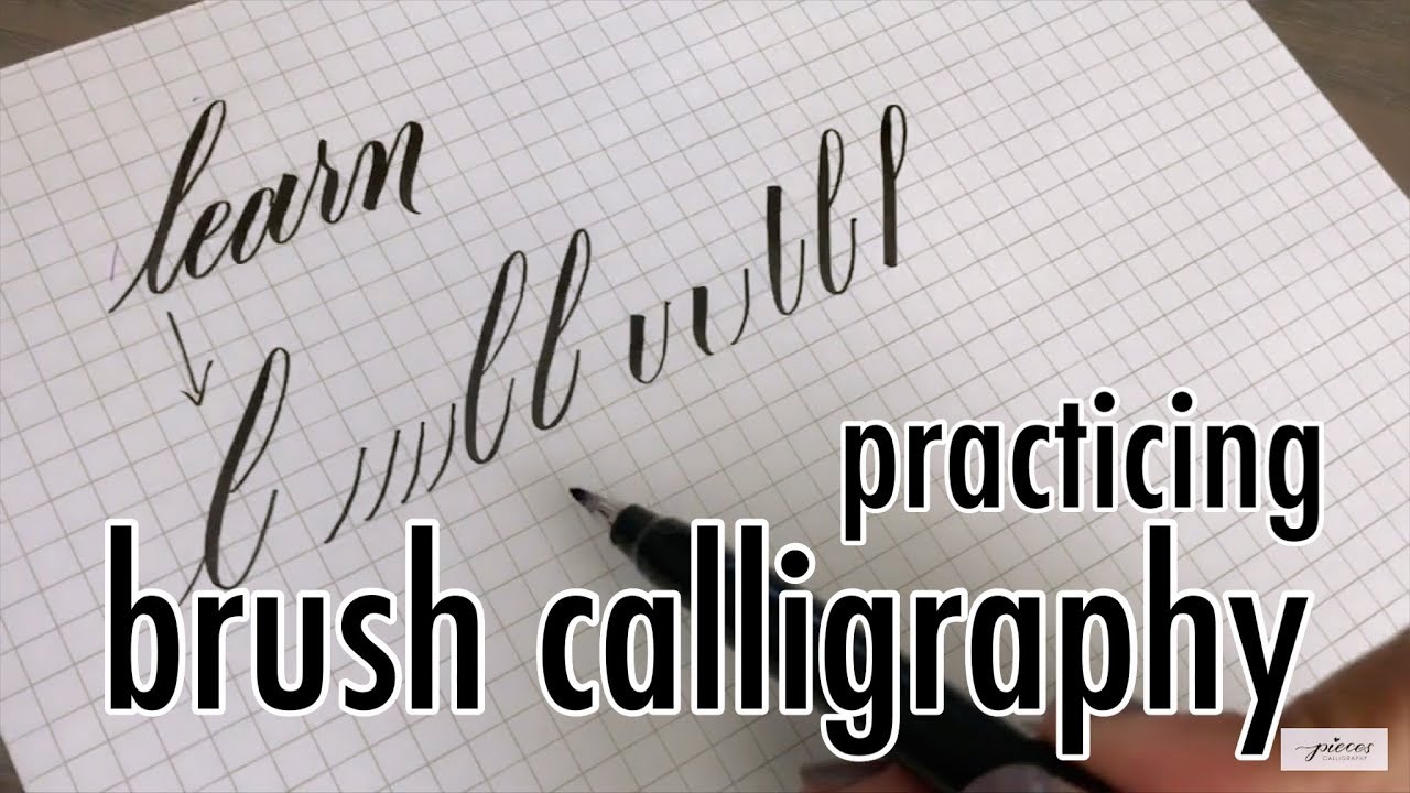 Online] Brush Pen Calligraphy Jumpstart Class – Assembly: gather + create