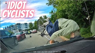 Idiot Cyclists: Crashes, Mistakes & Road Rage