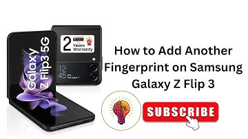 How To Add Another Fingerprint on Samsung Galaxy Z Flip 3 🔒 | Easy Setup Guide (2025 Update)!