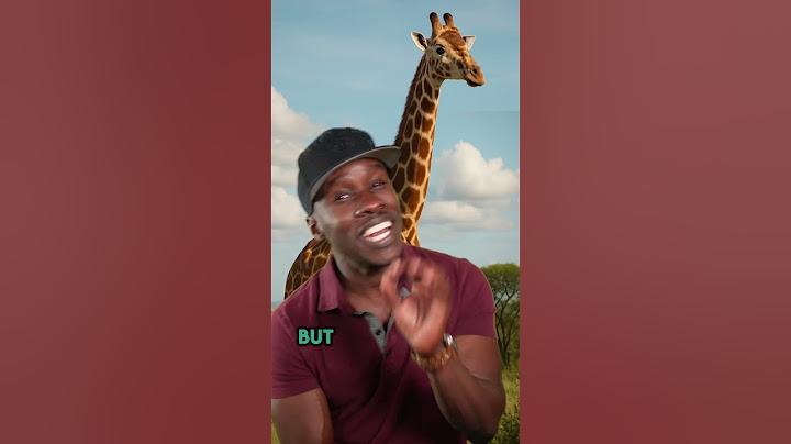 A giraffe’s neck has the same number of bones as a human’s. Truth or Trash Episode 276 #biology