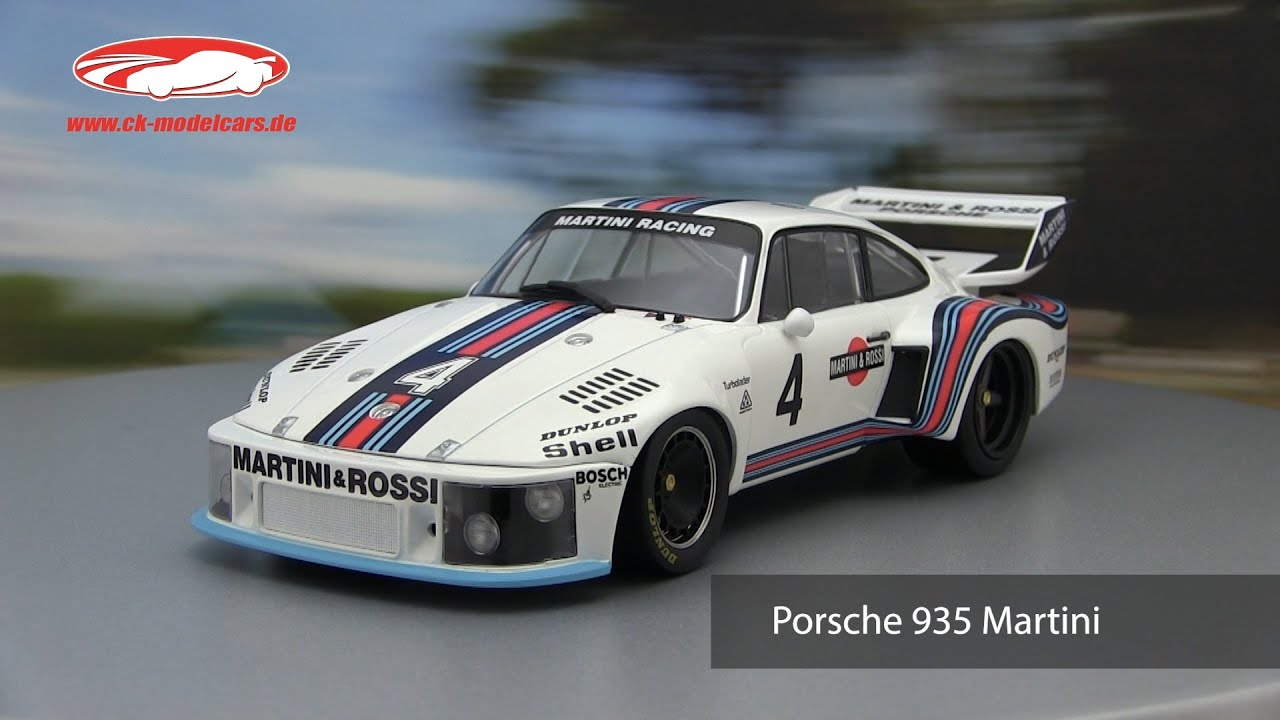 ck-modelcars-video: Porsche 935 Martini #4 Sieger 6h Watkins Glen 1976  Stommelen, Schurti 1:18 Norev