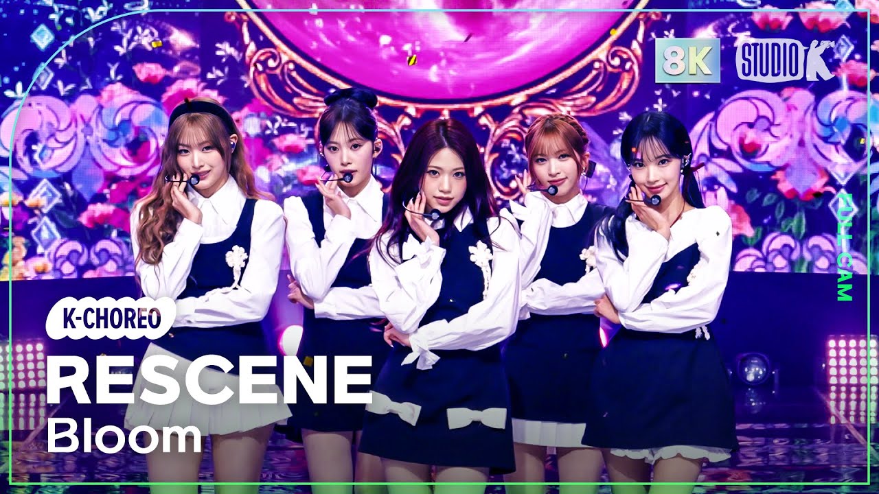 [K-Choreo 8K] 리센느 직캠 'Bloom' (RESCENE Choreography) @MusicBank 251205