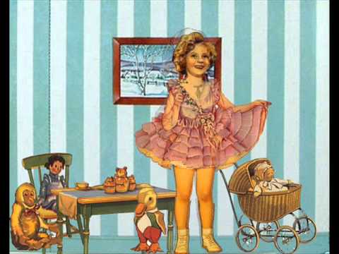 shirley temple paper dolls 1930s