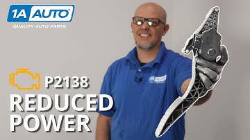 Check Engine Light? No Power? Weak Car Acceleration? - Code P2138