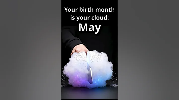AI Cloud Cutting ASMR  Your Birth Month is Your Cloud  #aiasmr #birthmonth #cloudcutting #clouds