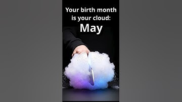 AI Cloud Cutting ASMR  Your Birth Month is Your Cloud  #aiasmr #birthmonth #cloudcutting #clouds