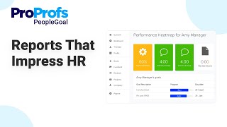 How to Leverage Performance Management Reports | PeopleGoal