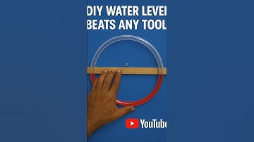"This DIY Water Level Beats Any Tool! Super Easy" #diy #shorts #trending #viral