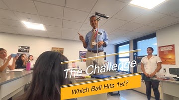 An Object dropped / Object Projected Horizontally