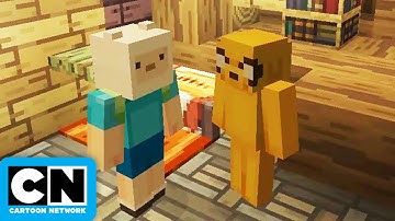 Finn and Jake Get MINECRAFTED: LET