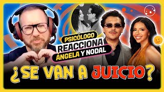 ¿ÁNGELA Y NODAL se van a JUICIO? | El LENGUAJE CORPORAL de NODAL en los GRAMMYS 2025