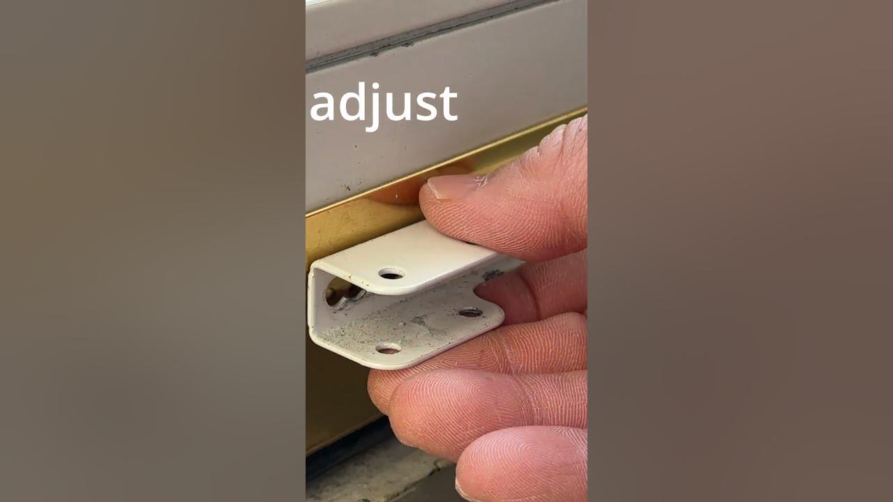 Storm door not closing all the way 2023 Super easy DIYshorts YouTube