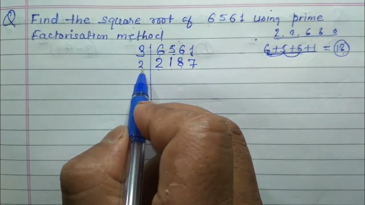 find-the-square-root-of-3136-by-using-prime-factorisation-method-youtube