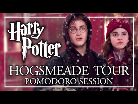 HOGSMEADE SHOPPING TOUR - Pomodoro Session - Harry Potter ASMR