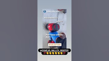 How to remove slotted clean out PlugTwista by Toolceptions. #toolceptions #plugtwista #tools