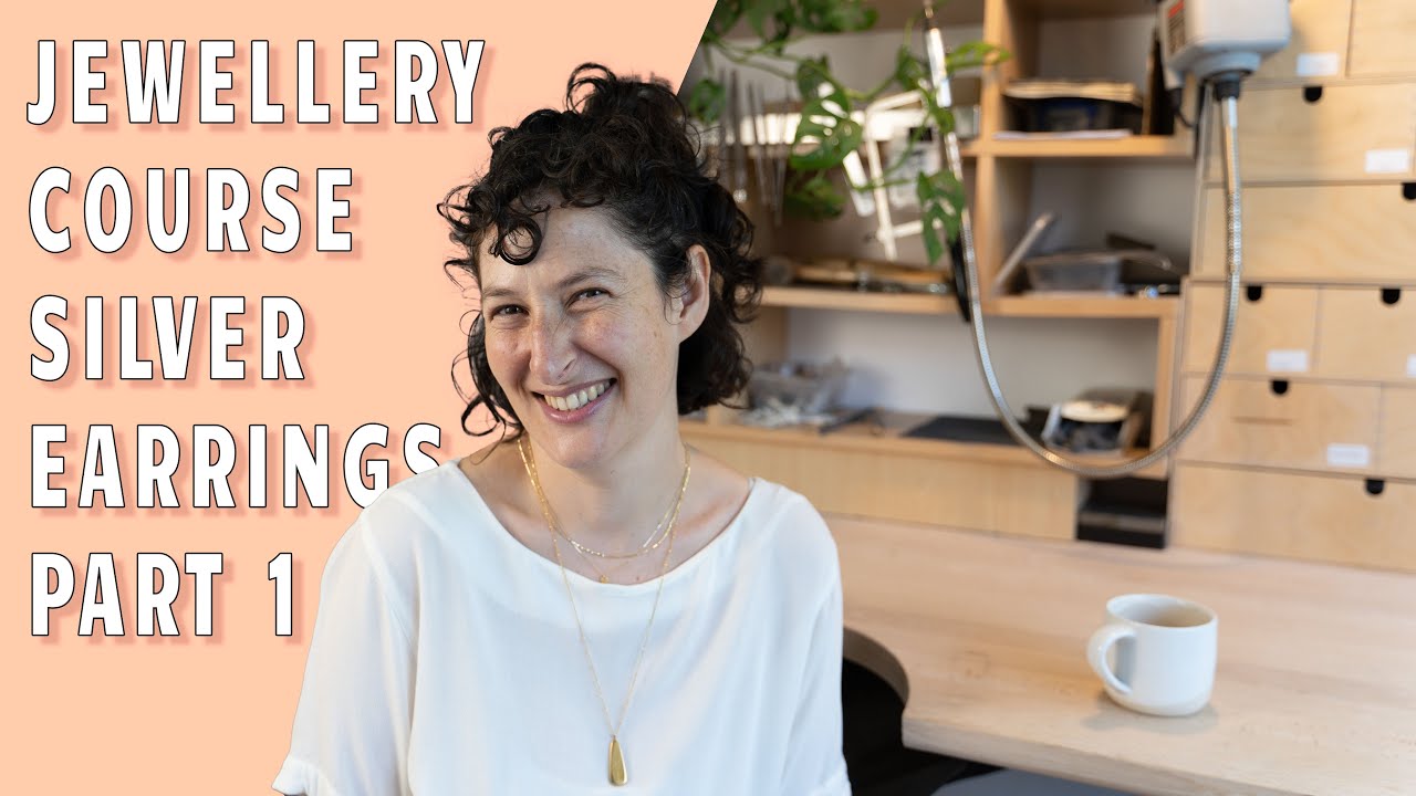Handmade Jewelry Course Silver Earrings Lesson 1 YouTube