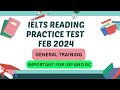 ielts reading practice test 2024 with answers general training | feb 2024 Mp3 Song