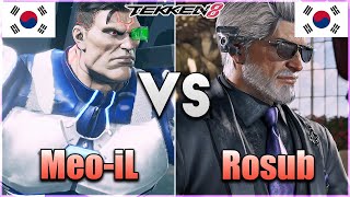 Tekken 8 ▰ Meo-iL (Jack 8) Vs Rosub (Victor) ▰ Ranked Matches!