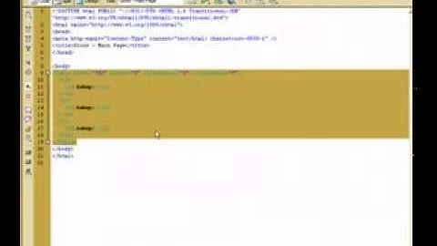 Learn Dreamweaver Video Courses and Tutorials Lesson 5