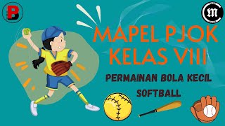 Materi PJOK Kelas 8 Permainan Bola Kecil Softball screenshot 4