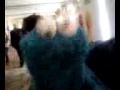 Cookie Monster says &quot;hello&quot; to Ally