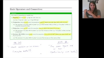 Logic and Proofs | Part 1 - Propositional Logic and Equivalences