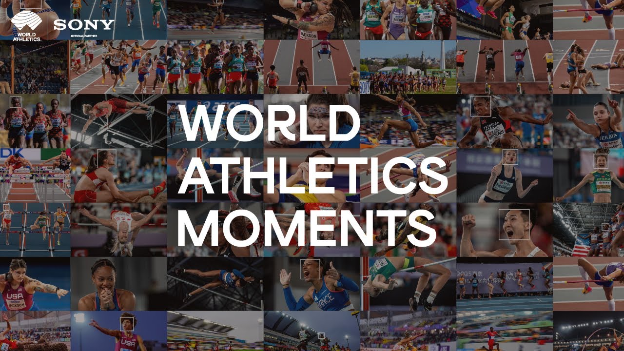 FACES from WORLD ATHLETICS MOMENTS | Sony x World Athletics