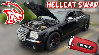 TAKING DELIVERY OF 1ST GEN CHYSLER 300 HELLCAT SWAP!!🤯