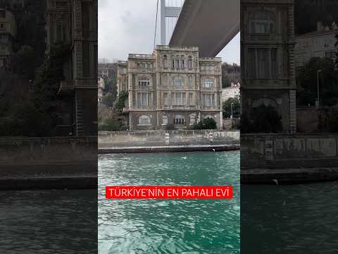 125 milyon $’la Türkiye’nin en pahalı evi, Zeki Paşa Yalısı. #istanbul #turkey #yalı #tarihiev