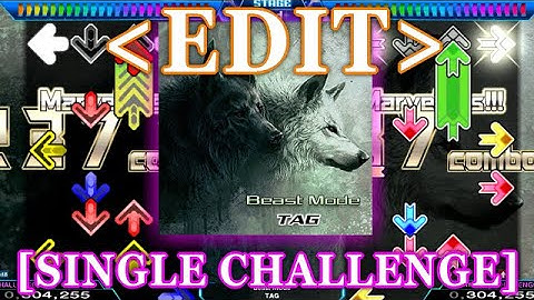 【StepMania EDIT】 Beast Mode [SINGLE CHALLENGE] Lv.18