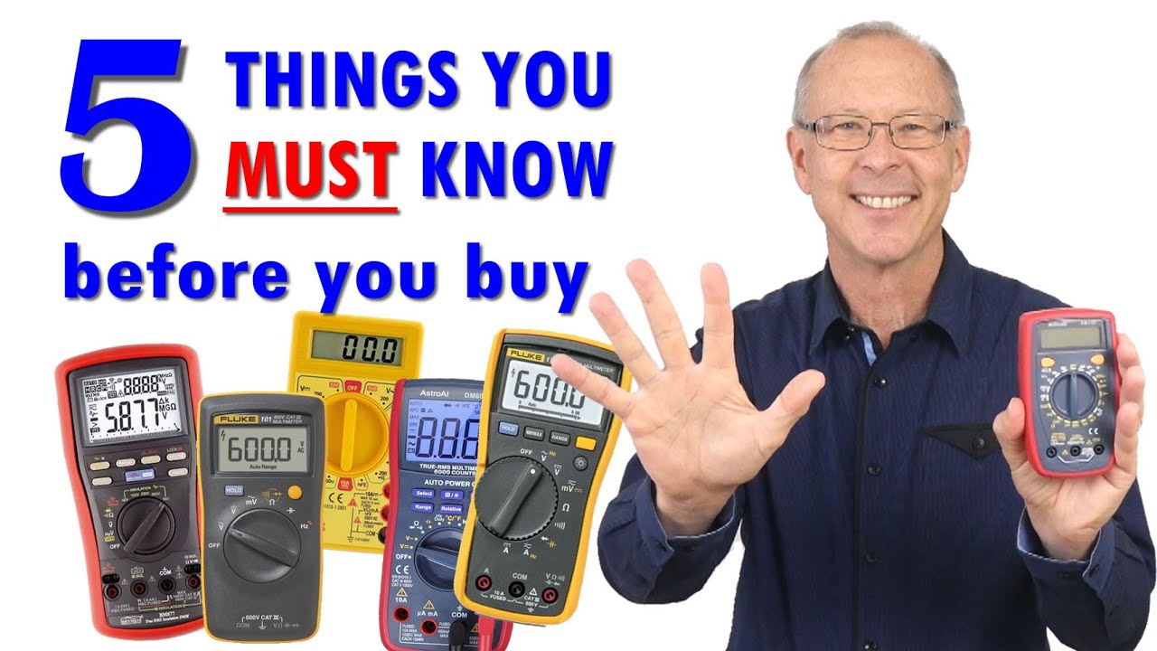Best Multimeter 5 factors to help you choose the right meter for you