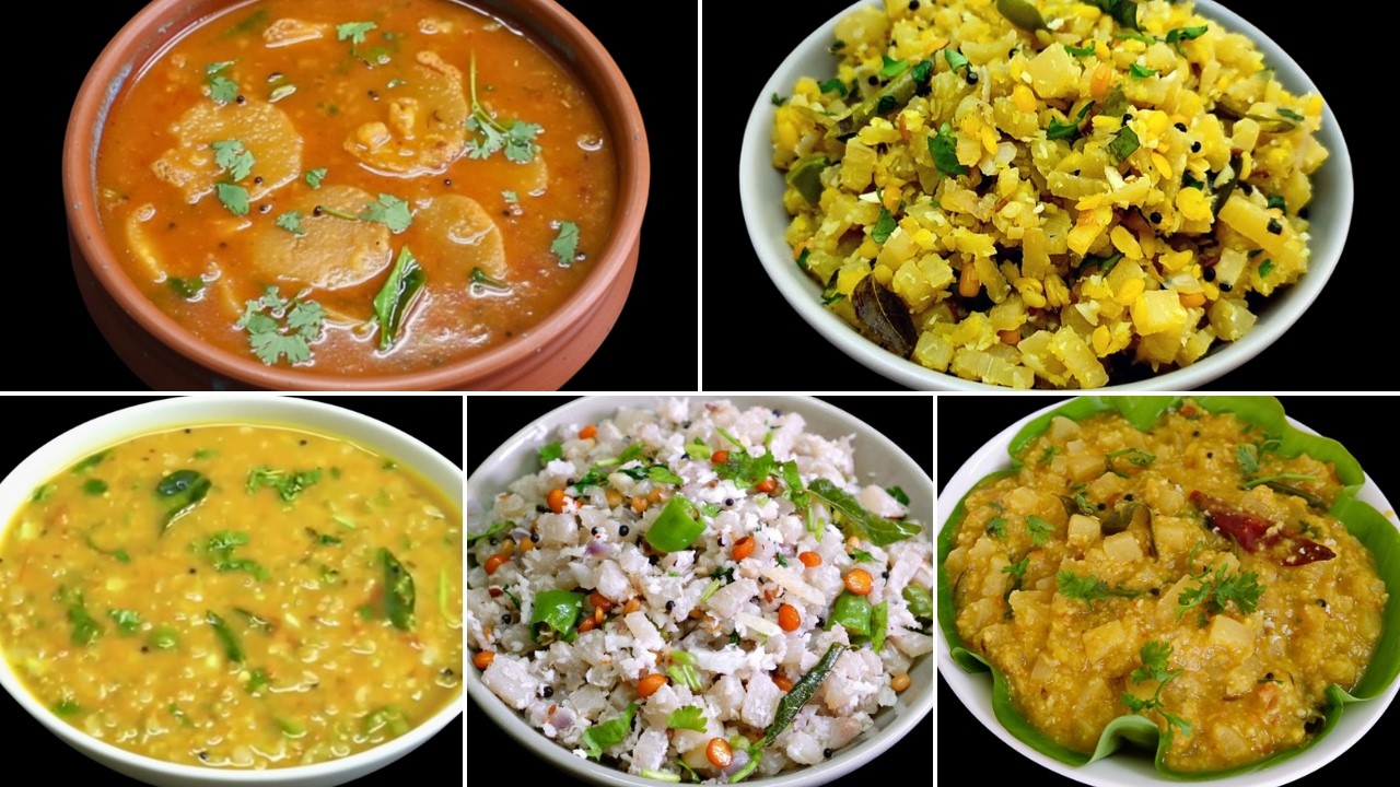 வாழைத்தண்டு வச்சு 5 விதமான அசத்தல் ரெசிபிஸ் | Healthy Recipes in Tamil | Vazhaithandu Recipes