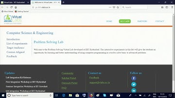 Virtual Labs - Problem Solving Lab