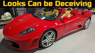 We bought a Ferrari F430 Spider that needs LOTS of work