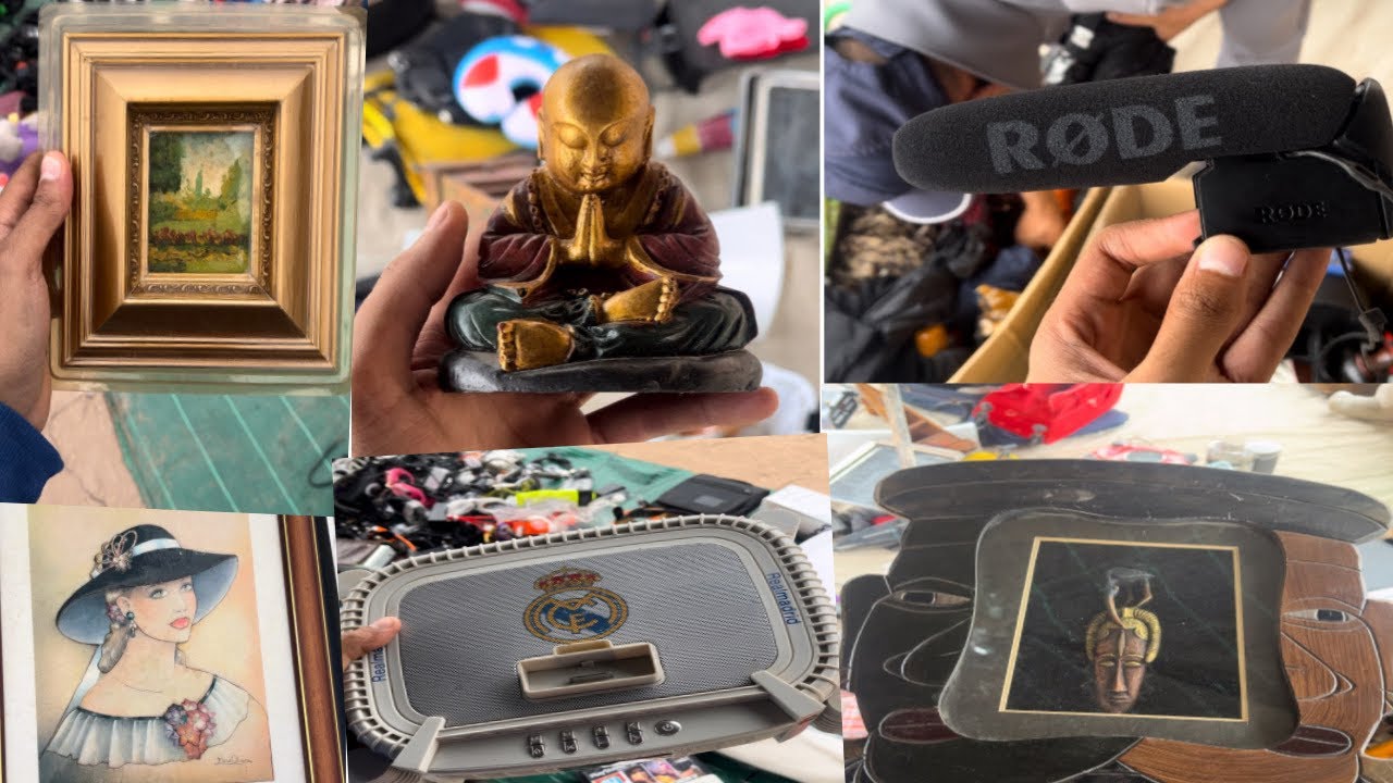 لقيت بياس واعرين 🤯 في سوق بلفاع، لوحات فنية جميلة ،أواني منزلية 🍽️و لوازم العمل 🪚