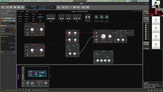 Kick and Bass synthesis in Bitwig