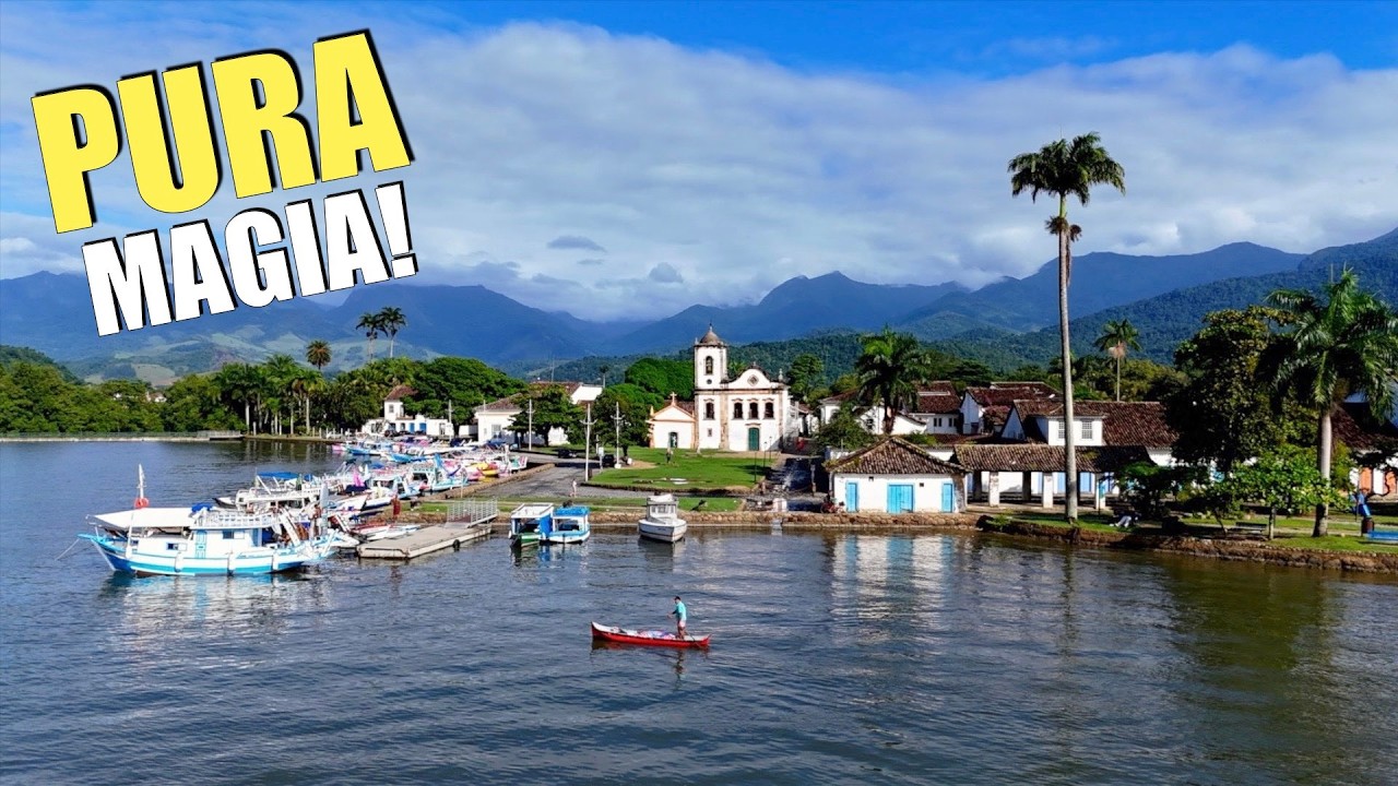 Paraty e Ilha Grande vistas de cima — um paraíso entre o mar e a serra!