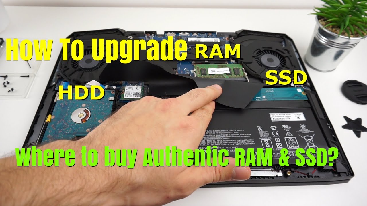 Upgrade Your RAM & SSD | ASUS TUF Gaming FX505DY | eShopefy.com - YouTube