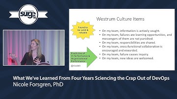 Surge 2016 - Nicole Forsgren - What We
