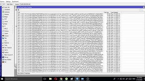 mikrotik proxy server cache,dns cache ,ip server list cache