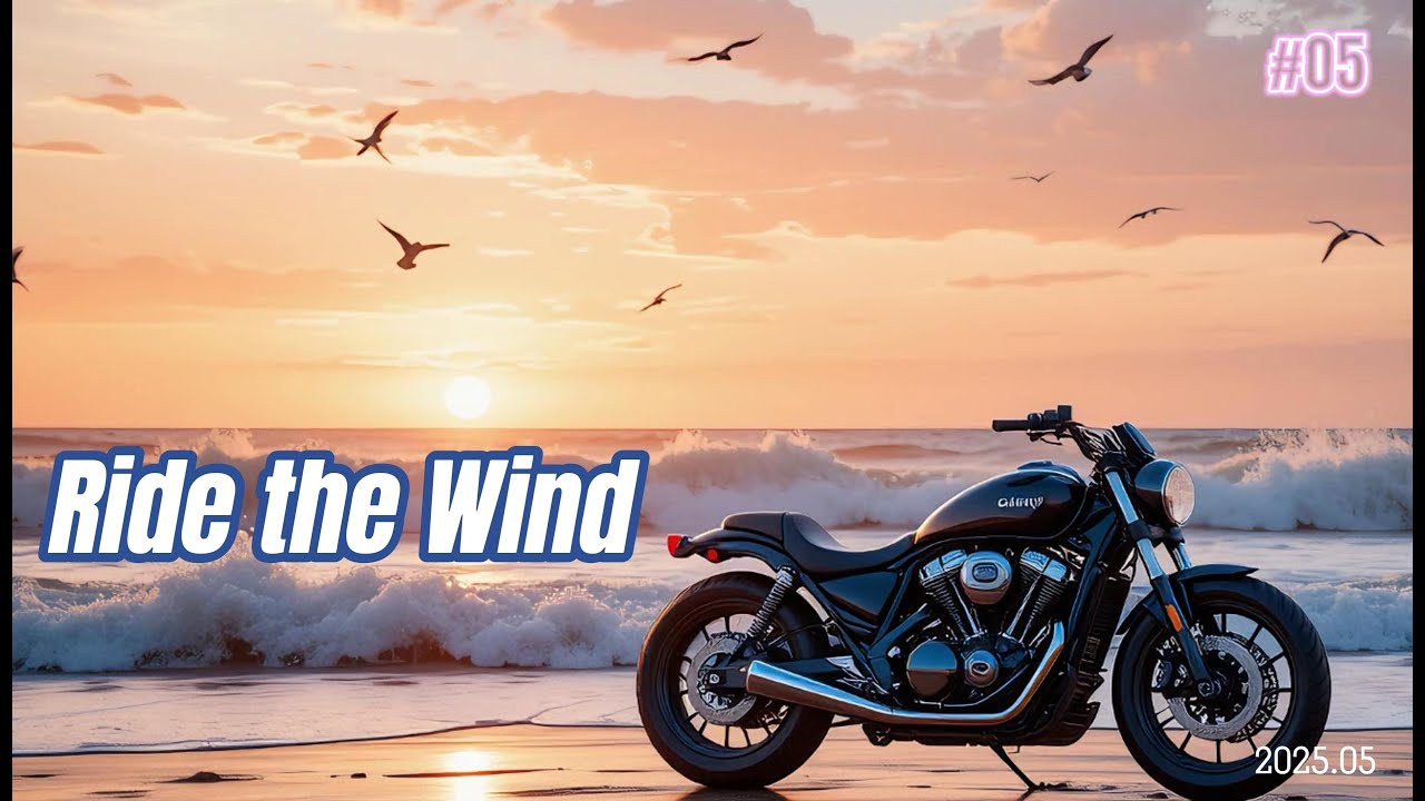 Ride the Wind【She Rides Like a Song – A Cinematic Vibe by the Sea】