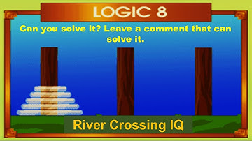 River Crossing IQ Logic 8 of Chapter 1 - Solution