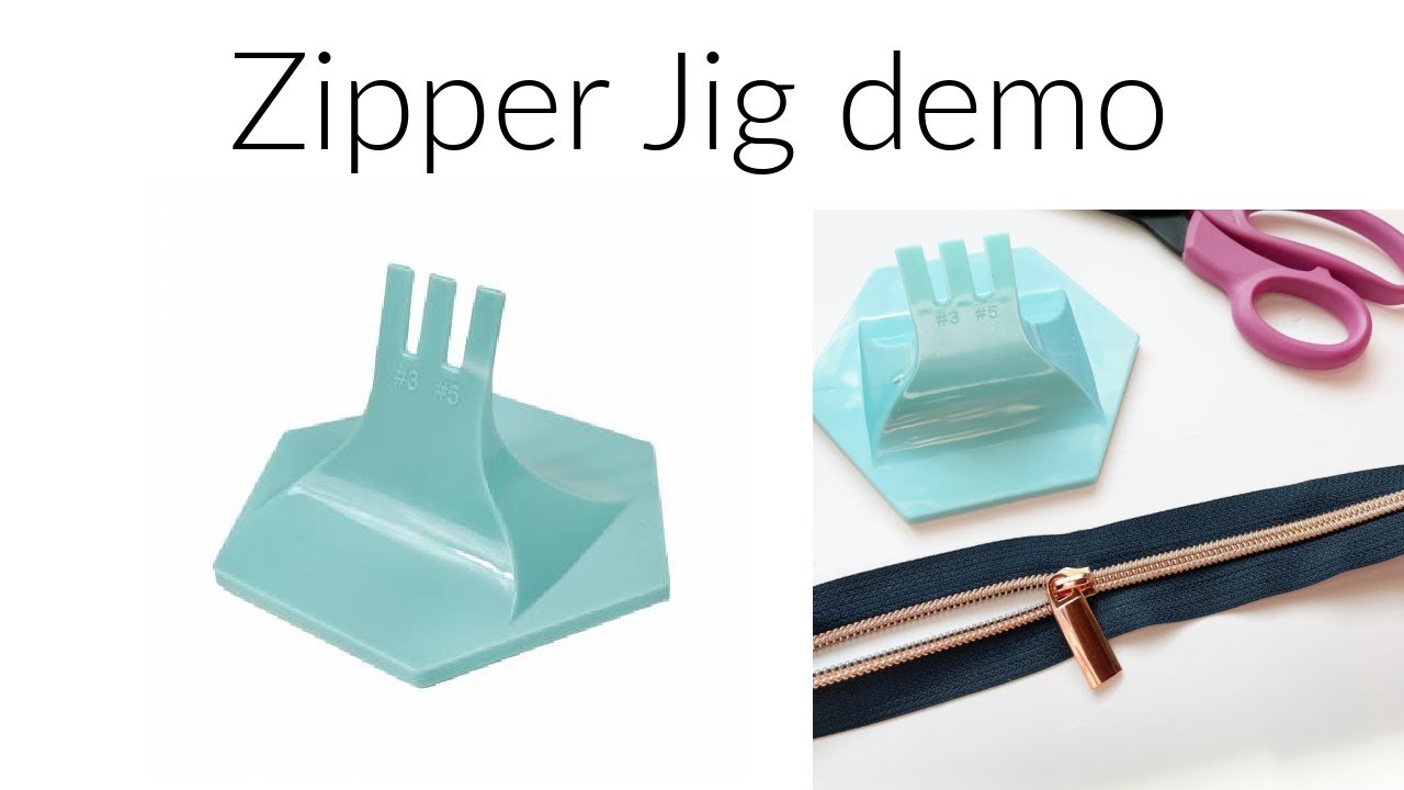Zipper Jig demonstration 