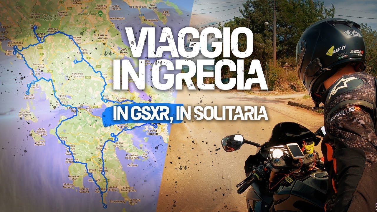 DA MILANO AD ATENE, con la moto sportiva, in solitaria