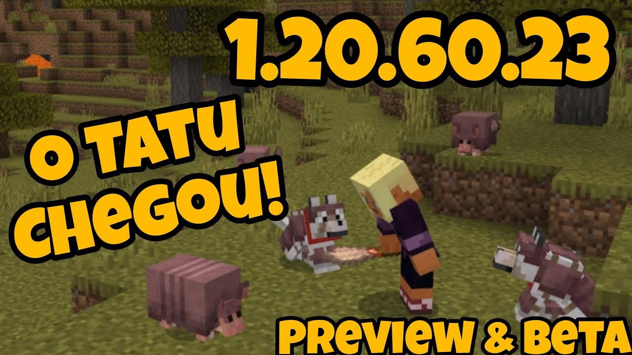 Minecraft 1.21 vai vim cheio de novidades! #lobo #armadura #tatu #surv