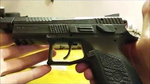 Cajun Gun Works Short Reset Kit CZ P07 || Dangers of dry firing