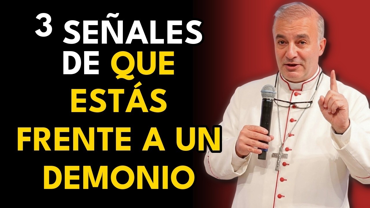 Padre Ángel advierte: 3 señales de que estás enfrentando un demonio en este momento.