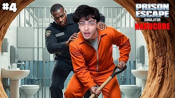 THIS GAME IS GETTING HARD NOW | Prison Escape Simulator - Part 4